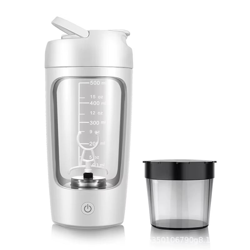 650ML Electric Mixing Cup Automatic Mini Portable Rechargeable Shaker Cup Sports Fitness Protein Powder Mixing Cup Mixer Bottle