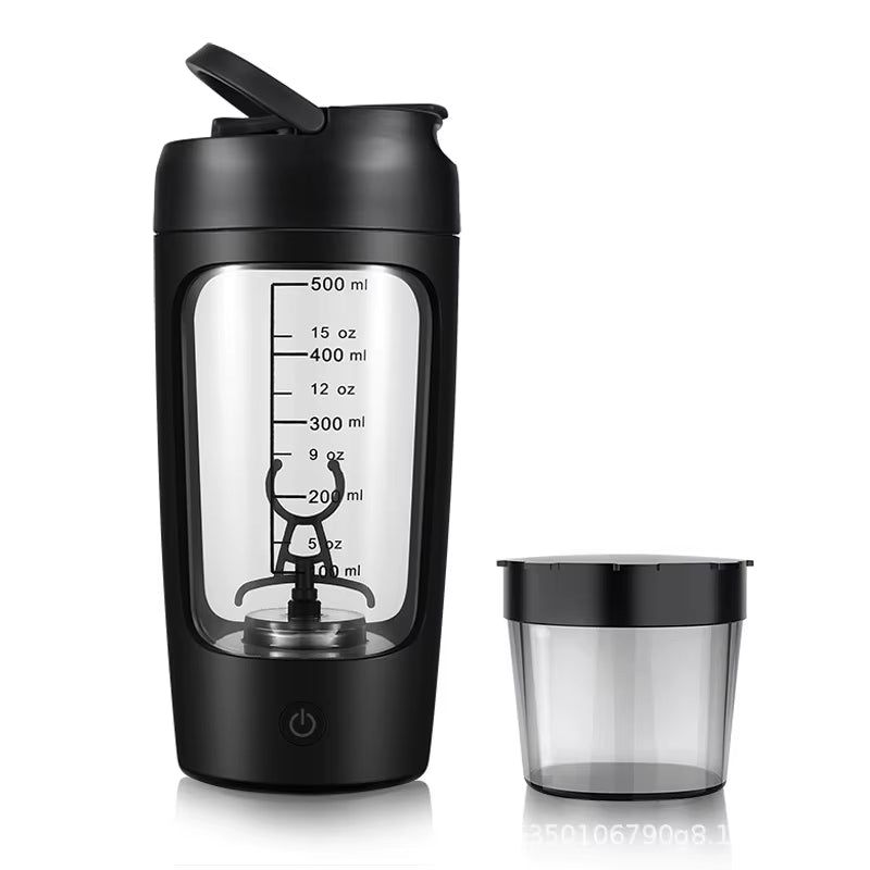 650ML Electric Mixing Cup Automatic Mini Portable Rechargeable Shaker Cup Sports Fitness Protein Powder Mixing Cup Mixer Bottle